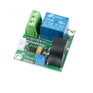 Módulo de Sensor de detección de corriente, 5V, 12V, 24V, 0-5A, CA, 5A, relé de salida, protección contra sobrecorriente - Product Image 4