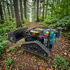 Intelligent Diesel Remote Control All-Terrain Crawler Mower Straw Return Function Core Farming Equipment Featuring Engine <strong>Key</strong> - Product Image 4