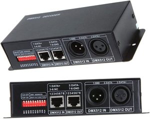 Factory Direct Wholesale <strong>JM</strong>-DMX512-3CH Running Strip T1000 Pixel Led Light <strong>Controller</strong> - Product Image 2