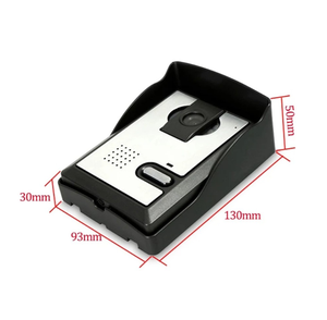 Videocitofono per videocitofono per esterni con sistema di visione notturna sblocco del sistema di controllo accessi unità Monitor per accesso esterno 1080P - Product Image 6