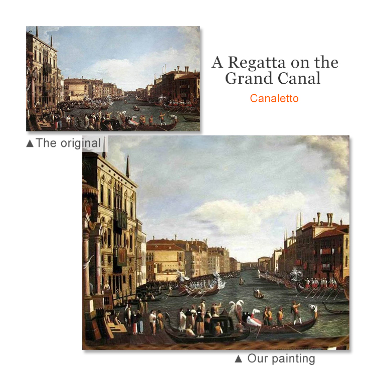 Una regata en el Gran Canal