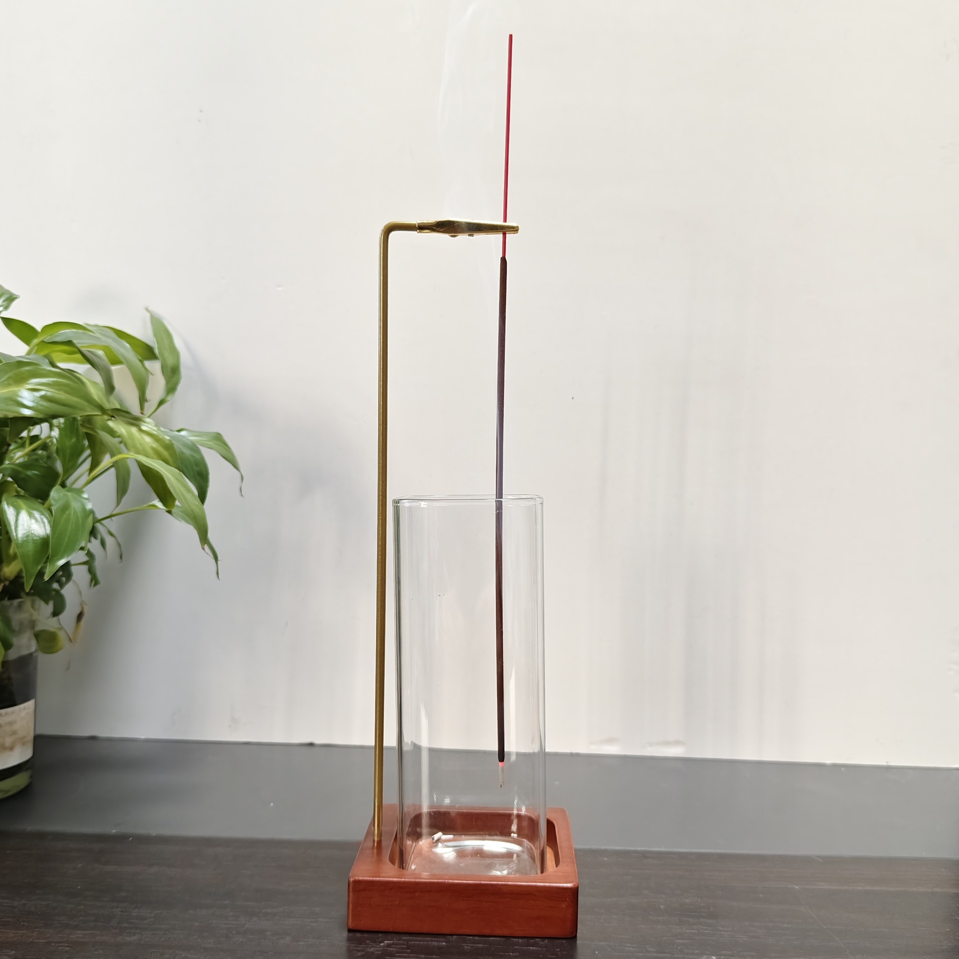 Square Sari Wood+Square Cup 17CM
