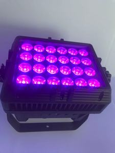 Ip65 חיצוני 24 x10w luv הוביל מכונת כביסה קיר אור לקישוט