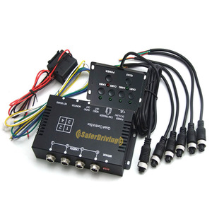XY-7027 360 Degree <strong>4</strong>-in-1 <strong>Video</strong> Switcher Control Box Reverse Camera <strong>Splitter</strong> for Parking Vehicles 1-Year Warranty - Product Image 6