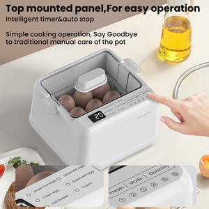 OEM Egg Cooker with 6 Presets Delayed Start Steam Tray for Pudding and <strong>Chawanmushi</strong> Egg Steamer - Product Image 6