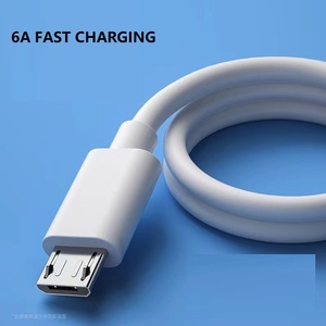 Venta de almacén Cable de datos de carga rápida Micro USB 6A, Cable de carga rápida USB tipo C 6A - Product Image 2