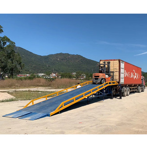 6t 8t 10t 12t 15t bewegliche seitliche Ladedock rampe für Gabelstapler-Rampen-Lade-/Entlade container Verwenden Sie die Lade brücke - Product Image 3