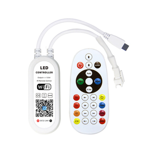 DC12-24V 24 Tasten RGB Vollfarb-wifi LED-Controller RGB adressierbare LED-Streifen Lichter Controller - Product Image 2