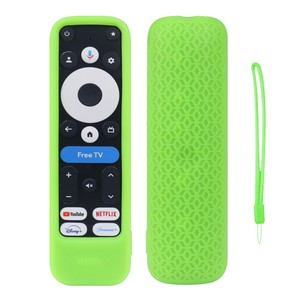 Custodia protettiva in Silicone antipolvere usa per Onn Google TV 4K Pro custodia per telecomando - Product Image 5