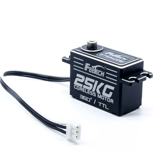 Feetech sts5420 м, 7,4 В, 25 кг, бессердечная стальная шестерня, магнитный датчик 360 градусов, одновальный сервопривод - Product Image 5