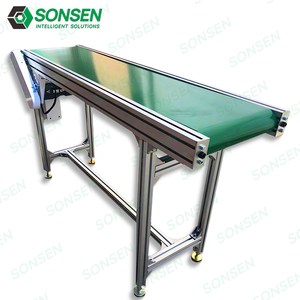 2025 Custom PVC <span class=keywords><strong>Parallel</strong></span> verdicktes Modell Fördermaschine Verpackung Fabrik Förderer Lebensmittel verarbeitung linie