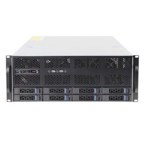 Özel 6GB Mini SAS seçeneği 12GB Mini HD arka panel 4U 8Bays rafa sunucu durumda Hot Swap 4U GPU sunucu kasası - Product Image 3