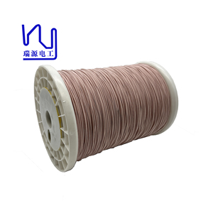 Customizable UEW 0.10mm * 350 <strong>Strands</strong> Twisted Enameled Copper Silk Covered Litz Wire for HF Transformer - Product Image 4