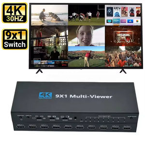 SY 9x1HDMI Multi-viewer Switcher Seamless 4K <strong>HDMI</strong> 9way 9 Screen Real Time Multi Viewer Screen <strong>Splitter</strong> 9 in <strong>1</strong> Out Switch Adapter - Product Image 3