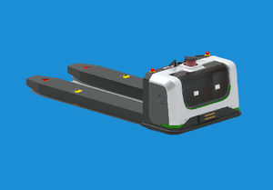 LSS-T10D AGV грузовая тележка, эффективная логистическая обработка, робот для AGV погрузочно-разгрузочной логистики - Product Image 3