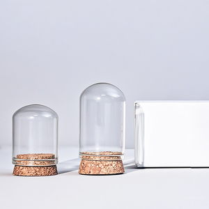 ขวดแก้วก้นกลมขนาด10มล. 20มล. 30มล. 40มล. 50มล. สำหรับการทดลองทางเคมีในห้องปฏิบัติการพร้อมจุกไม้ก๊อก - Product Image 6