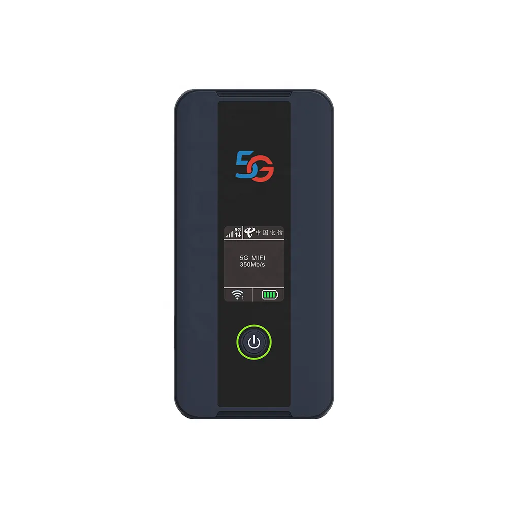 2024 5G nuovo Mobile Hotspot Pocket Modem 5g Router Hotspot Wireless con frequenza e software personalizzabile per i viaggi globali