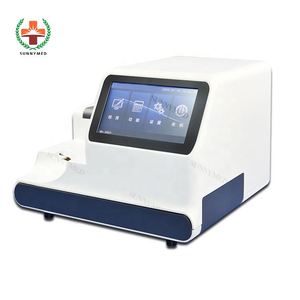 Hayvan/insan için SUNNYMED yüksek hızlı yarı otomatik İdrar analiz cihazı dokunmatik ekran analiz cihazı - Product Image 2