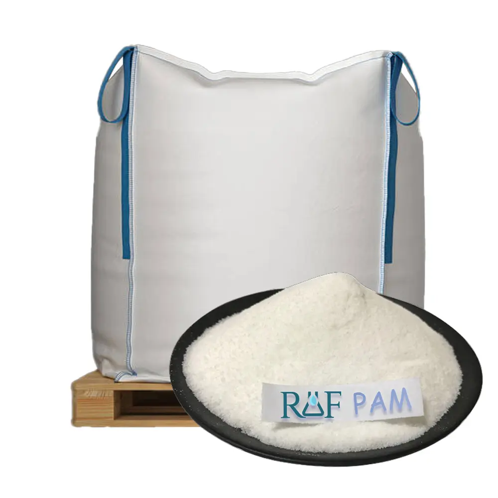 מים טיפול כימי טקסטיל עזר כימיקלים Polyacrylamide Pam משמש ליצירת נייר