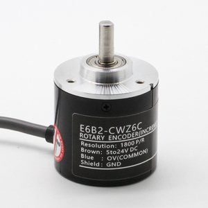 E6B2-CWZ6C 1800PPR OD Photoelectric Incremental <span class=keywords><strong>Rotary</strong></span> <span class=keywords><strong>Encoder</strong></span> 6MM DC 5-24v Solder Lug untuk CNC Automation - Product Image 1