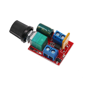 מיני dc מנוע <span class=keywords><strong>pwm</strong></span> בקר מהירות 3v6 12 24 25 מתג מהירות v אולטרה קטן הוביל 5a - Product Image 1