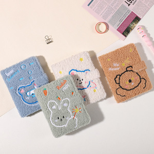 Lacon tùy chỉnh A6 Nhật Ký đáng yêu Kawai mềm Bìa phim hoạt hình sang trọng động vật máy tính xách tay Nhật Ký kế hoạch - Product Image 3