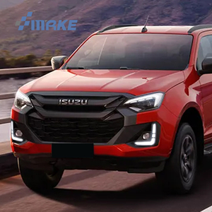 SmrkeカーモディファイドフロントフォグランプカバーLED for Isuzu d-max 20242025デイタイムランニングライトヘッドライトLEDDRL 12V - Product Image 5