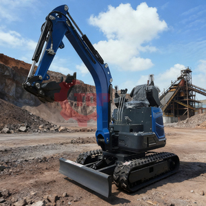 Slm18q điện mạnh mẽ Yanmar Kubota điện máy xúc 1.5ton Mini Máy xúc nhỏ Digger Trái Đất di chuyển máy xúc máy - Product Image 1