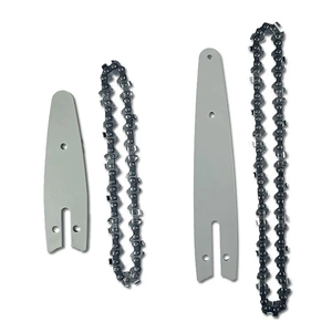 Wholesale Semi Chisel Chainsaw Accessories 4/6 Inch <strong>Chain</strong> Guide Electric Chainsaw <strong>Chains</strong> and Guide <strong>Used</strong> for Logging and Pruning - Product Image 2