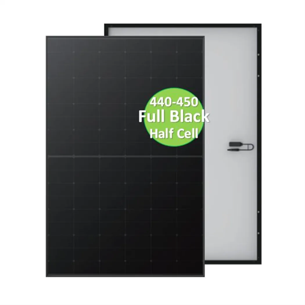 Pannello fotovoltaico a metà taglio 440W-450W pannelli di energia a celle solari modul con telaio nero