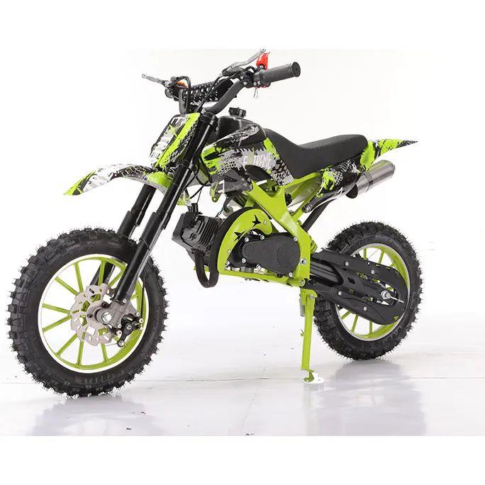 Barato 100cc mini dirt bike 49cc 50cc 2 tempos dirt bike fuoristrada motocicletas para criancas venda