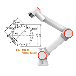 Robot CNC a 6 assi braccio Robot collaborativo | 5kg carico utile ± 0.02mm precisione | Facile programmazione per assemblaggio Packaging CNC