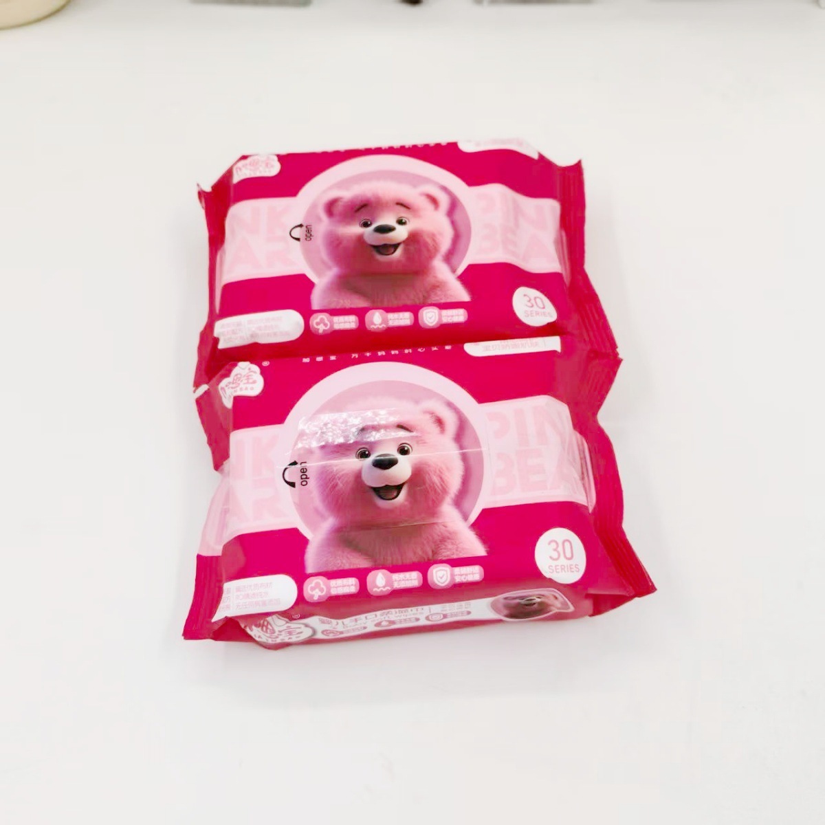 Orsetto rosa Garnbao 80 pezzi-12 cm 15 cm