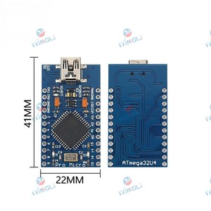 <strong>Pro</strong> <strong>Mini</strong> Atmega32U4 self usb update <strong>program</strong> 3V 5V/16m single chip Microcomputer Development Board - Product Image 2