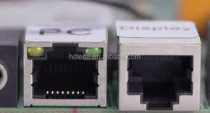 La scheda di invio asincrona del Display a LED a colori del sistema di controllo del Display a LED HD-C16L presenta un Display grafico di animazione - Product Image 5