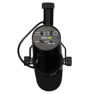 <span class=keywords><strong>Microphone</strong></span> Vocal Cardioïde Dynamique XLR SM7dB avec Gain Élevé et Réponse en Fréquence Sélectionnable MIC pour Enregistrement en Direct et PC SM7B - Product Image 3