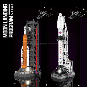 DK 7006/7007 Creative Space Launch System Rocket <strong>Assemble</strong> <strong>Program</strong> Space Rocket Toys Gift for Children Building Blocks Sets