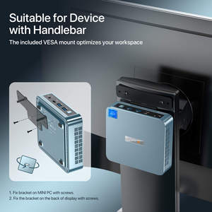 Peladn High Quality Low Energy <strong>Computer</strong> Mini Pcs N100 8Gb Ram Ddr5 256G M.2 Ssd Dual Lan Win11 <strong>Linux</strong> <strong>Desktop</strong> Mini PC - Product Image 5