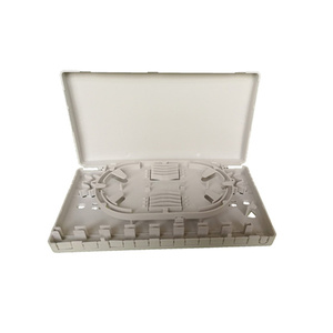 Caja de terminales de plástico para interiores, caja de terminales ABS, adaptador SC/FC/LC, 8 núcleos, 8 puertos, placa frontal FTTH, caja de conexiones de fibra óptica - Product Image 4