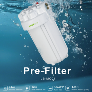 High Quality Double Lock Quick Fitting Water Purif Water <strong>Filter</strong> High Pressure Plastic Transparent Kitchen Water Purifier <strong>Filter</strong> - Product Image 2