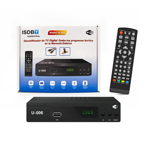 Isdb-t vendita diretta della fabbrica Decodificadores Isdbt ricevitore digitale terrestre isdbt TV sintonizzatore Encoder Set Top Box - Product Image 6