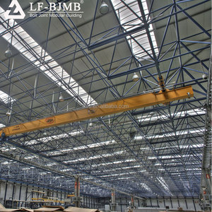 ISO9001/CE EN 1090/BV Certified Steel Structure Workshop Light Application Long-span Grid 50 Years Wind Resistance Quick - Product Image 2