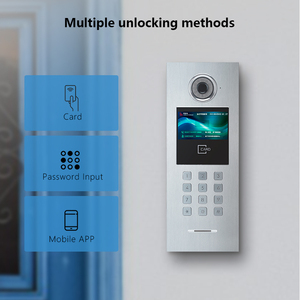 Smart IP /TCP Video Door Phone Security Home Sistema de control de acceso Sistema de intercomunicación para edificios de apartamentos múltiples - Product Image 3