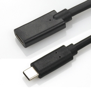 Cable de carga rápida para cargador, cable usb tipo c macho a hembra, moldeado por inyección, oem odm - Product Image 1
