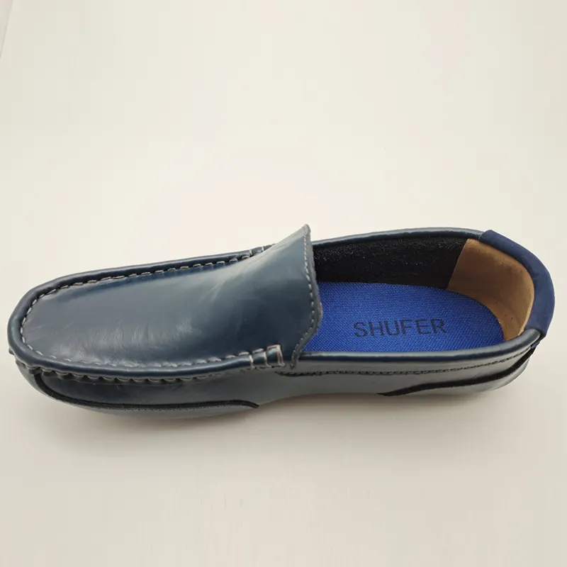 Zapatos de cuero oficial para conductores para hombre, mocasines de diseño italiano de alta calidad, a la moda, los más vendidos