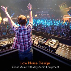 ライブレコーディング & ソング制作用のコンパクトな4チャンネルプロオーディオインターフェースミキサーコンソール - Product Image 4