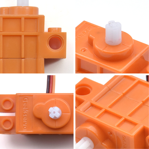 180 Grad Grey Geek Servo für Arduino Micro bit Raspberry Pi Smart Auto Roboter kompatibel mit Lego