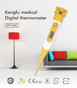 Бытовые водонепроницаемые Мультяшные термометры, звуковой сигнал, гибкий наконечник, медицинский Ректальный цифровой термометр - Product Image 2