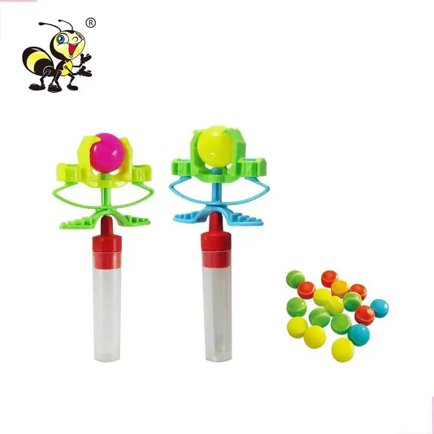 Kleine Bestelling Petarde Bal Plastic China Kids Met Binnen Buis Voor Bijvullen Nieuwe Zoete Vullen Snoep Stuiterende Scuisy Speelgoed