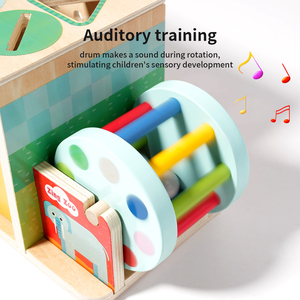 Montessori Geometric Shape Classification Box Cognitive Matching Color Recognition Early Education Coin-operated <strong>Toys</strong> for Kids - Product Image 5